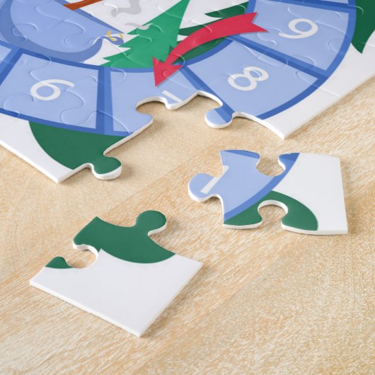 Help de prins de prinses van de heks te redden legpuzzel (Zijkant)