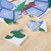 Help de prins om de prinses te redden van de heks legpuzzel (Zijkant)