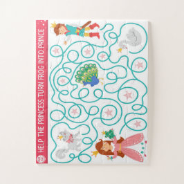 Help De Prinses De Kikker In Een Prins Te Verander Legpuzzel