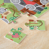 Help De Ridder Naar Het Kasteel Kids Spel Legpuzzel (Zijkant)