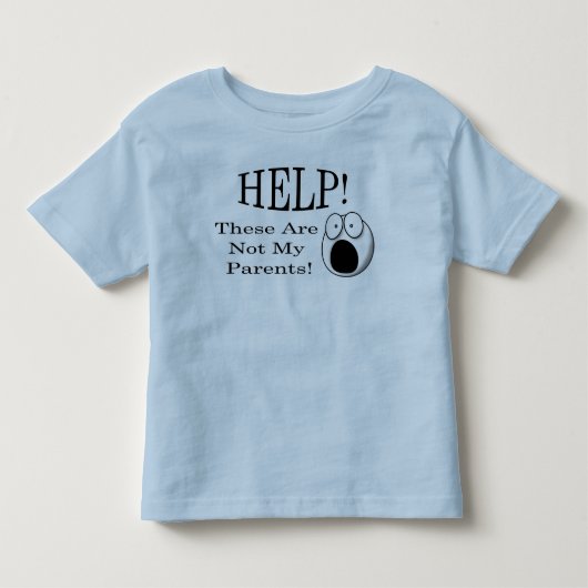 Help! Dit zijn mijn ouders niet! Kinder Shirts (Voorkant)