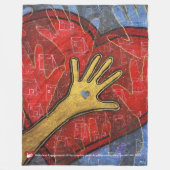 HELP Fleece Blanket Deken (Voorkant)