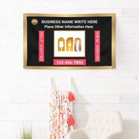 Help Gezocht Nu Huren Bedrijf Custom Spandoek (Insitu)