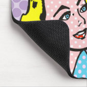 Help Gezocht stripboek Mousepad Muismat (Hoek)