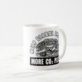 Help Global Greening - Meer CO2 alsjeblieft Koffiemok (Voorkant rechts)