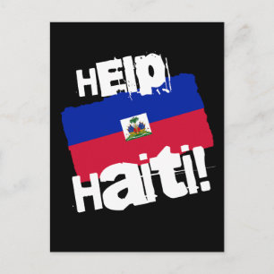 Help Haïti! Briefkaart