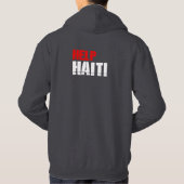 HELP HAITI HOODIE (Achterkant)