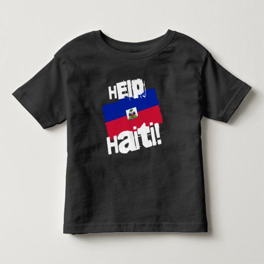 Help Haïti! Kinder Shirts (Voorkant)
