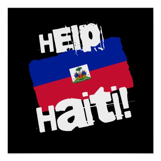 Help Haïti! Perfect Poster (Voorkant)