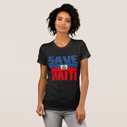 HELP HAITI T-SHIRT (Voorkant volledig)