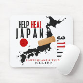 HELP HEAL JAPAN #3 MUISMAT (Met muis)