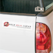 HELP HEAL JAPAN #7 BUMPERSTICKER (Op Truck)