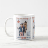 Help hem om de VS te helpen! Koffiemok (Links)