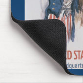 Help hem om de VS te helpen! Muismat (Hoek)