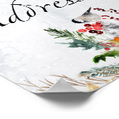 Help het Bezige Mam-aan-zijn adres een Envelope Poster (Hoek)