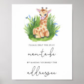 Help het Bezige Mam-aan-zijn adres een Envelope Poster (Voorkant)