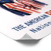 Help het paard om de soldaat te redden — WWI Poster (Hoek)