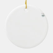 Help het Polaire Beer Keramisch Ornament (Achterkant)