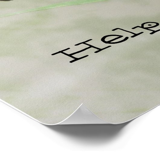 Help het Poster Monarch op te slaan (Hoek)