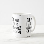 Help! Ik ben een gevangene van Liefde Koffiemok (Voorkant rechts)
