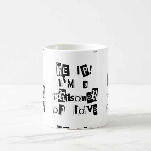 Help! Ik ben een gevangene van Liefde Koffiemok (Center)