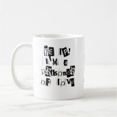 Help! Ik ben een gevangene van Liefde Koffiemok (Links)