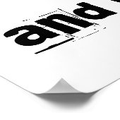 Help! Ik ben gevallen en ik kan niet opstaan. (Pos Poster (Hoek)