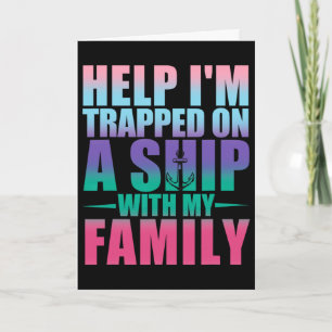 Help, ik zit vast op een schip met mijn familie Cr Kaart