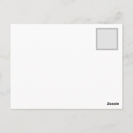 Help is onderweg! briefkaart (Achterkant)