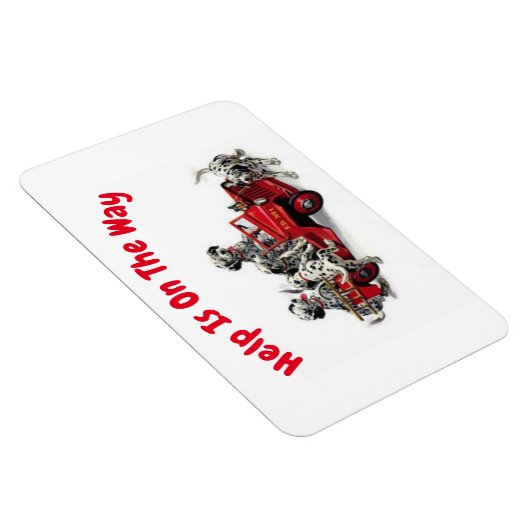 Help is onderweg, flexibele magneet (Rechterzijde)