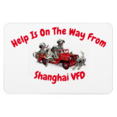 Help is onderweg, flexibele magneet (Horizontaal)