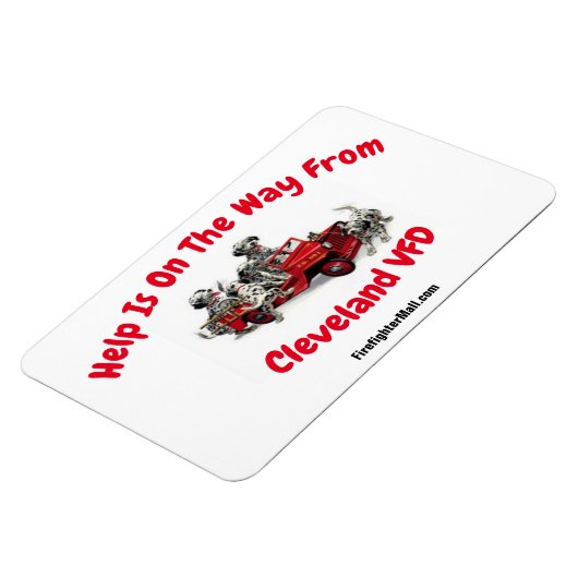 Help is onderweg, flexibele magneet (Linkerzijde)