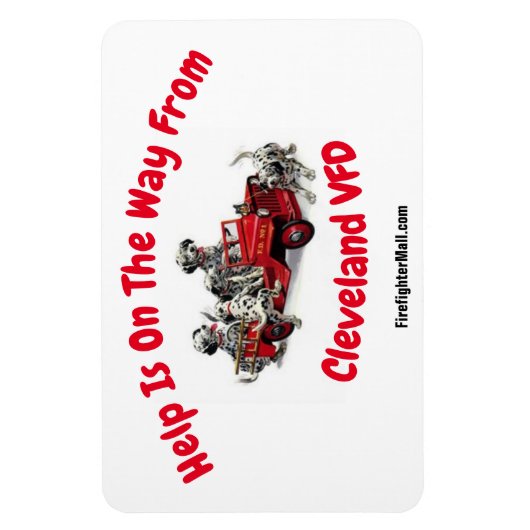 Help is onderweg, flexibele magneet (Verticaal)