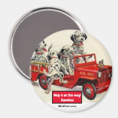 Help is onderweg! Hannibal Belle Magnet (Voorkant / Achterkant)