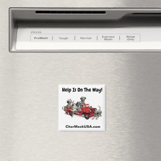 Help is onderweg! Magnet (Insitu (Vaatwasser))