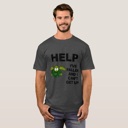 HELP IVE FALLEN EN IK KAN OOK NAAR boven T-shirt (Voorkant volledig)