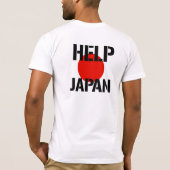 Help Japan - T-shirt (Achterkant)