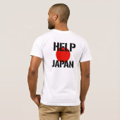 Help Japan - T-shirt (Achterkant volledig)