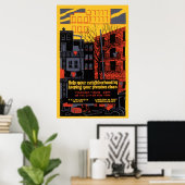 Help je groep door schoon te blijven poster (Thuiskantoor)