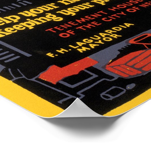 Help je groep poster (Hoek)