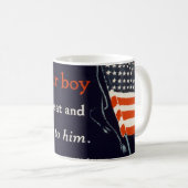 Help je jongen koffiemok (Voorkant rechts)