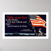 Help je jongen poster (Voorkant)