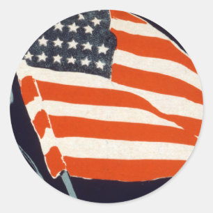 Help je jongen ronde sticker