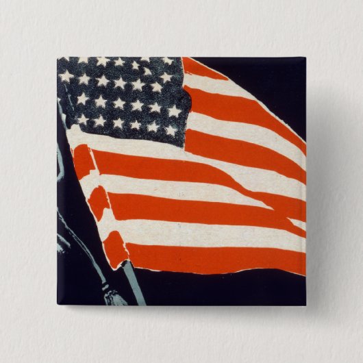 Help je jongen vierkante button 5,1 cm (Voorkant)