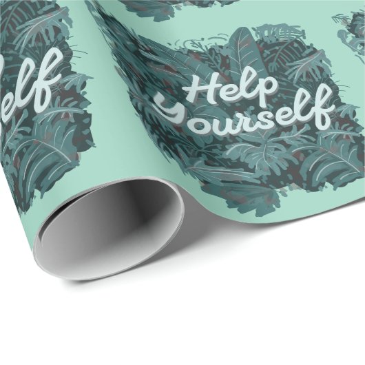 Help jezelf cadeaupapier (Rol Hoek)