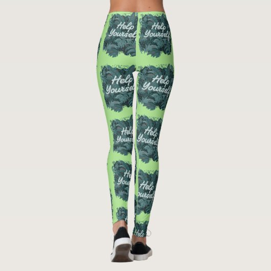 Help jezelf leggings (Achterkant)