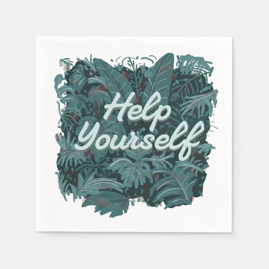 Help jezelf servet (Voorkant)