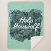 Help jezelf sherpa deken (Voorkant)