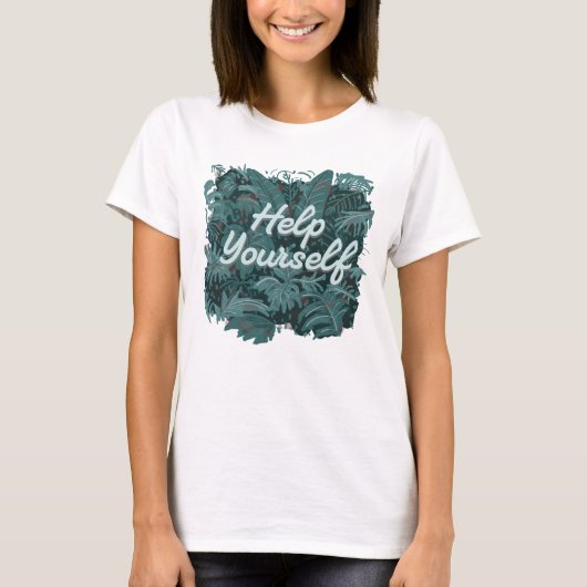 Help jezelf t-shirt (Voorkant)