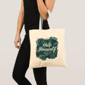 Help jezelf tote bag (Voorkant (product))